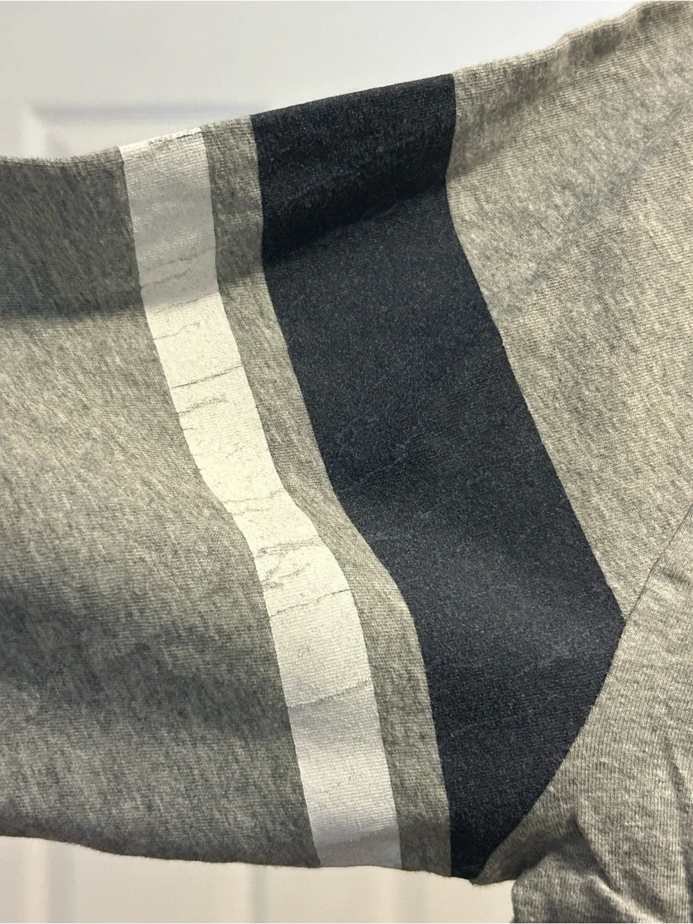 Ralph Lauren Grey Long-Sleeve Crew with Red RL 67 Logo